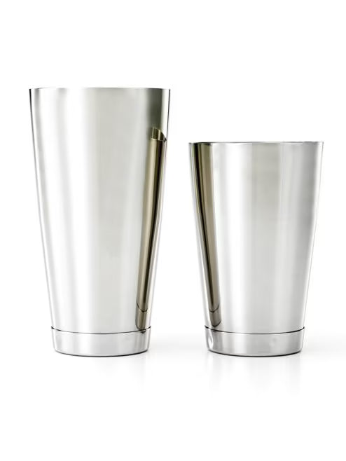Stainless Steel Heavy Weight The Double Shaker/Tin Set, 18 & 28 ounce, M37082, 6 set/case
