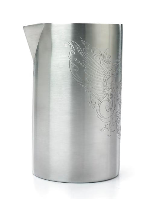 Stainless Steel Double Wall Mixing Tin Wing Theme 21 ounce, M37086, 6/case