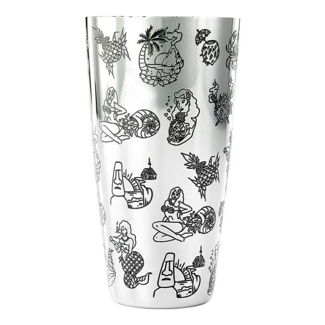 Stainless Steel Tiki Shaker/Tin 28 ounce, M37092, 6/case
