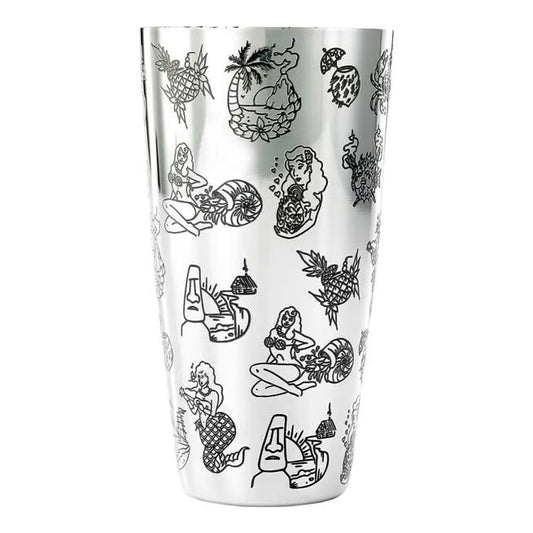 Stainless Steel Tiki Shaker/Tin 28 ounce, M37092, 6/case