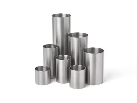 Stainless Steel Thimble Measure Set 7 pieces, 6 sets/case