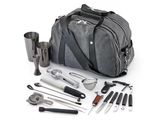 Black Barfly Deluxe II Cocktail Mixing Kit, M37103BK, 1/case