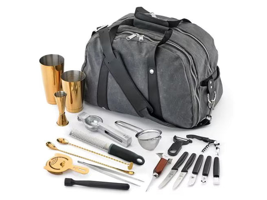 Gold Barfly Deluxe II Cocktail Mixing Kit, M37103GD, 1/case