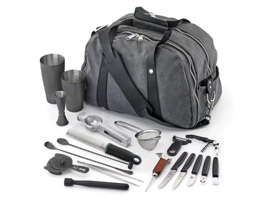 Black Barfly Deluxe II Cocktail Mixing Kit, M37103MBK, 1/case