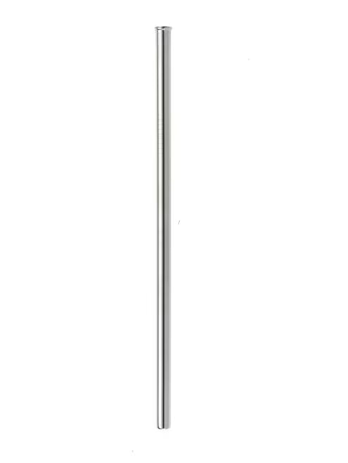 Stainless Steel Straw Straight 8 1/2 inches 5/16 inches diameter, M37112, 24/case