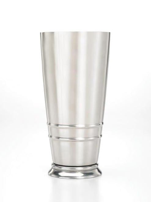 Stainless Steel Footed Weighted Shaker/Tin 28 ounce, M37124, 6/case