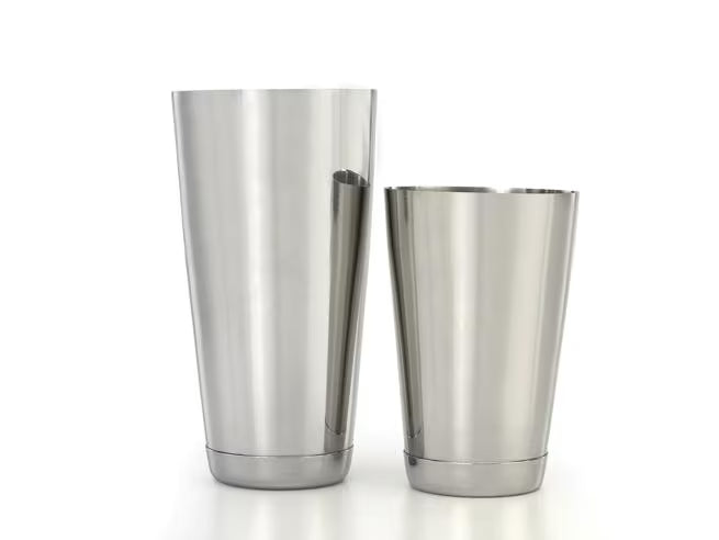 Stainless Steel Soho Shaker/Tin Set 18 & 28 ounce, M37152, 6 set/case