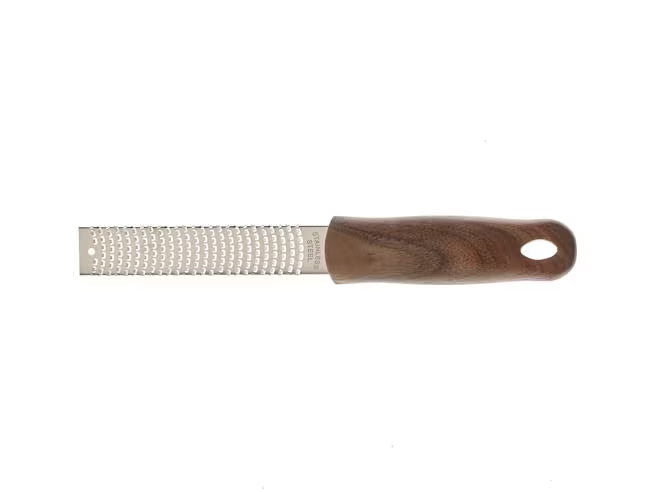 Stainless Steel Bar Zester with Walnut Handle, M37178, 12/case