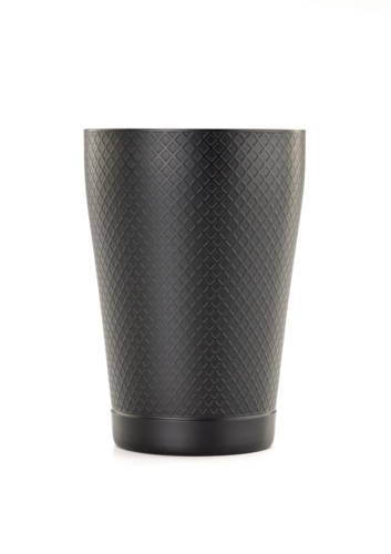 Matte Black Diamond Lattice Shaker/Tin 18 ounce, M37198MBK, 6/case