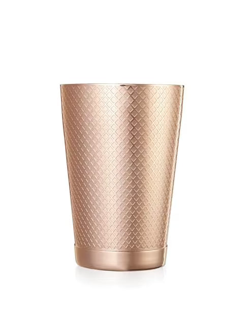 Stainless Steel Diamond Lattice Shaker/Tin 18 ounce, M37198, 6/case