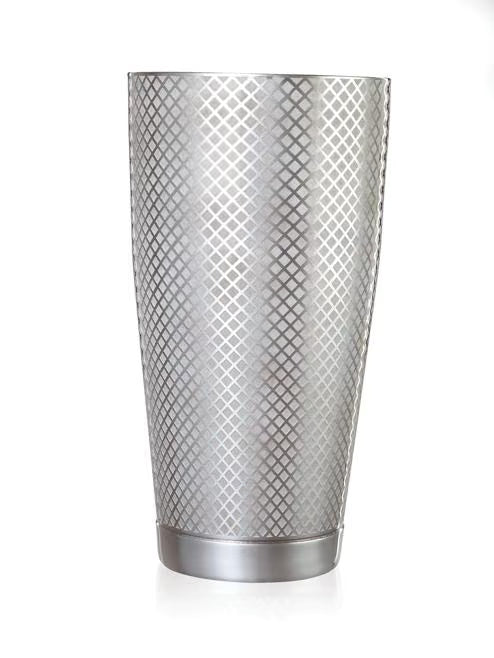 Stainless Steel Diamond Lattice Shaker/Tin 28 ounce, M37199, 6/case