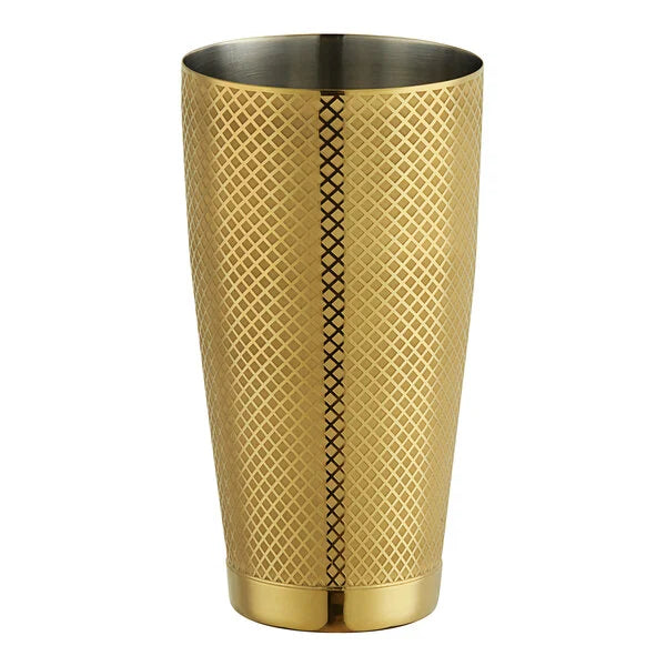 Antique Gold Diamond Lattice Shaker/Tin 28 ounce, M37199ANG, 6/case