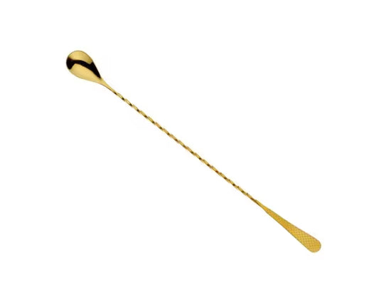 Gold Plated Bar Spoon, M37204GD, 12/case