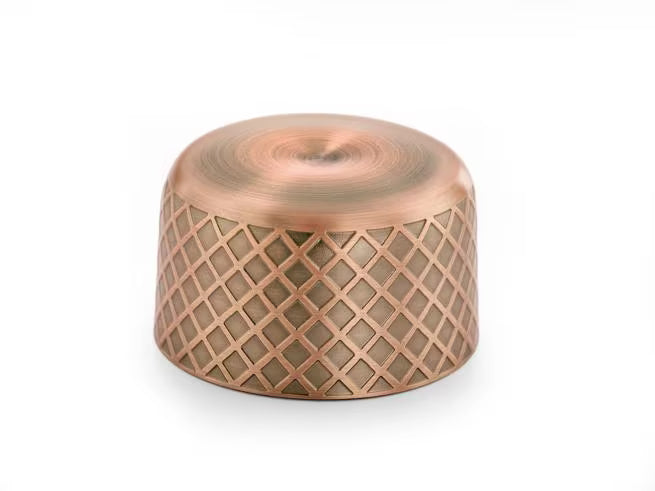 Antique Copper Diamond Lattice Japanese Style Shaker Set 3 Pieces, M37205ACP, 6 set/case