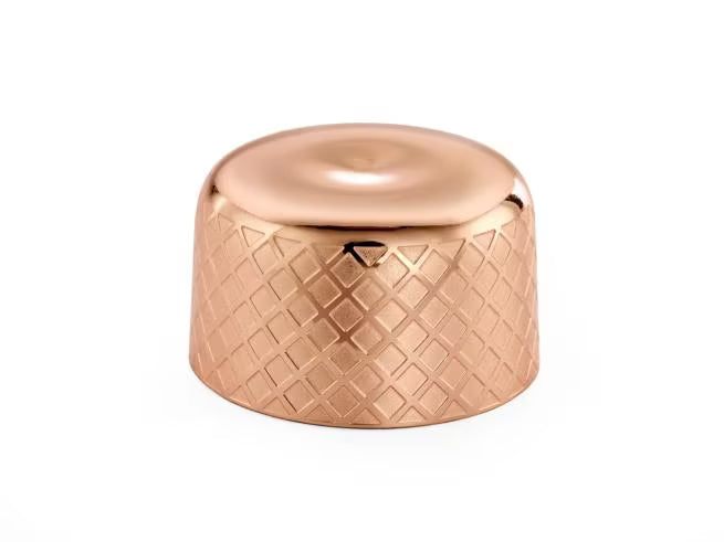 Copper Plated Diamond Lattice Japanese Style Shaker Set 3 Pieces, M37205CP, 6 set/case