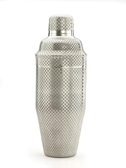 Stainless Steel Diamond Lattice Japanese Style Shaker Set 3 Pieces, M37205, 6 set/case