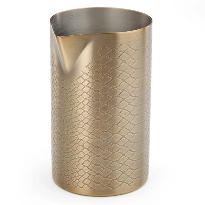 Mixing Tin with Spout 21 ounce, M37308SPTABR, 6/case