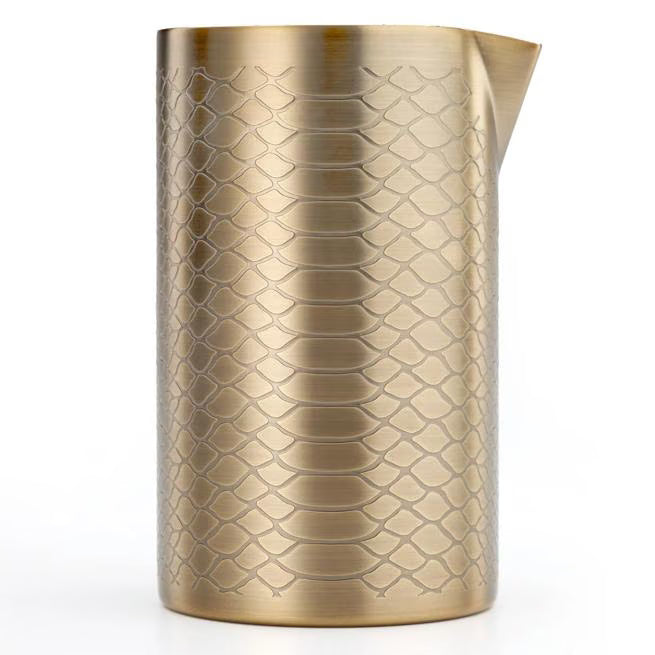 Mixing Tin with Spout 21 ounce, M37308SPTABR, 6/case