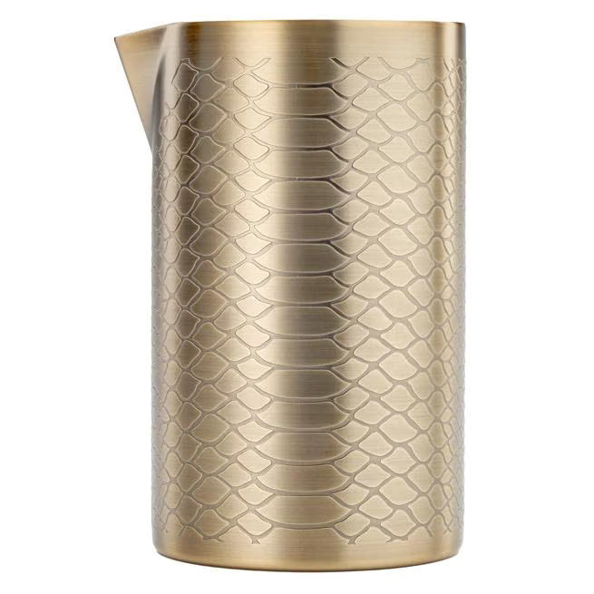 Mixing Tin with Spout 21 ounce, M37308SPTABR, 6/case