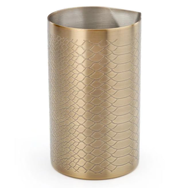 Mixing Tin with Spout 21 ounce, M37308SPTABR, 6/case