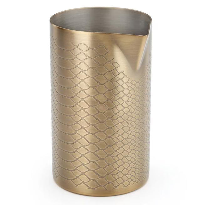 Mixing Tin with Spout 21 ounce, M37308SPTABR, 6/case