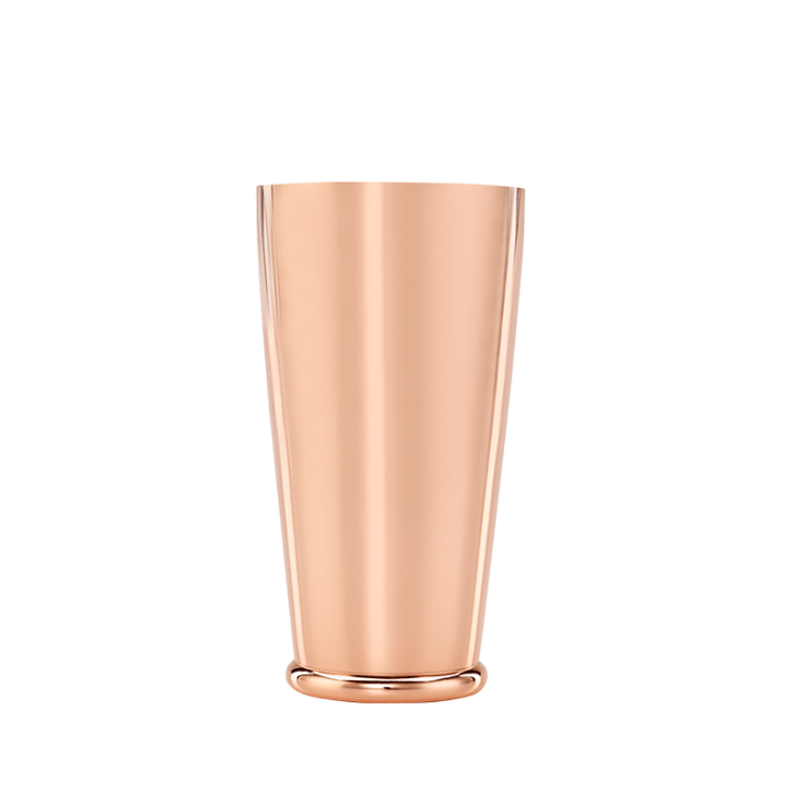 Copper Plated Deluxe Weighted Shaker/Tin 28 ounce, M37312CP, 6/case