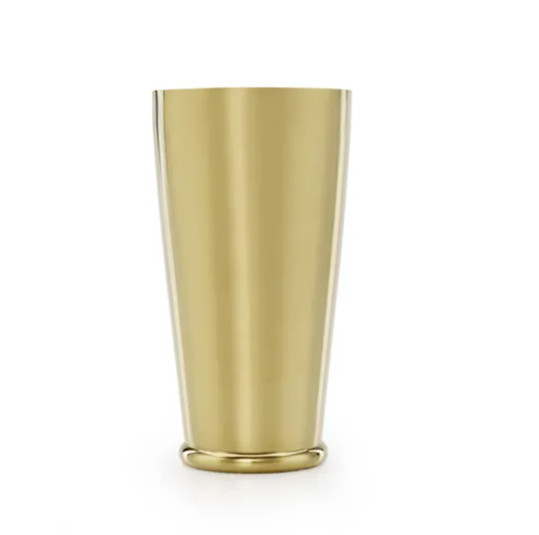 Gold Plated Deluxe Weighted Shaker/Tin 28 ounce, M37312GD, 6/case