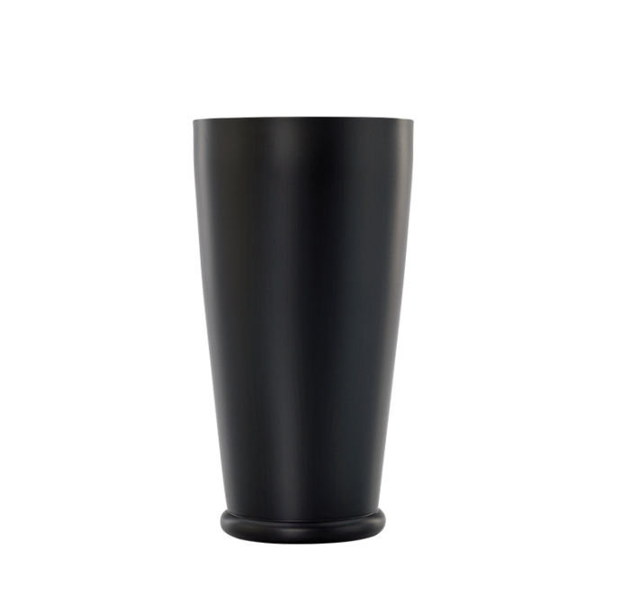 Matte Black Deluxe Weighted Shaker/Tin 28 ounce, M37312MBK, 6/case