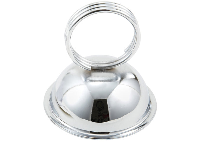 Winco MH-2 2-1/2" x 2 1/3" Ring Menu & Card Holder