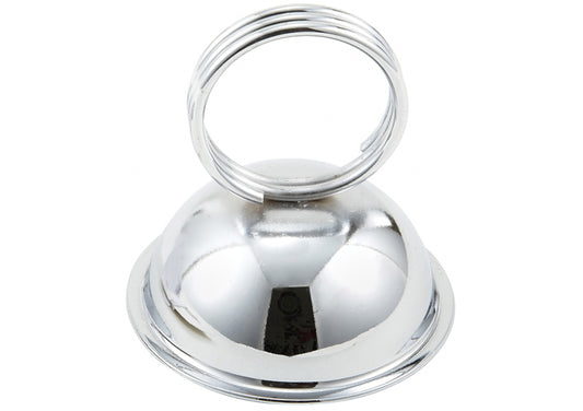 Winco MH-2 2-1/2" x 2 1/3" Ring Menu & Card Holder