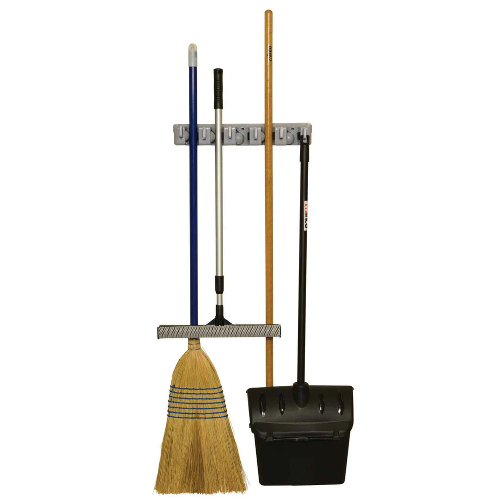 Winco MHH-5, 16" Broom & Brush Organizer, EA