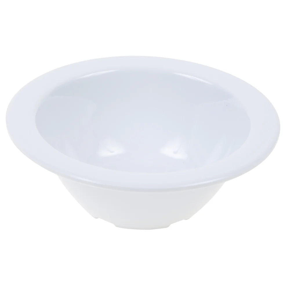 Winco MMB-4 to MMB-5W, 4-5oz Melamine Fruit Bowls, Tan/White