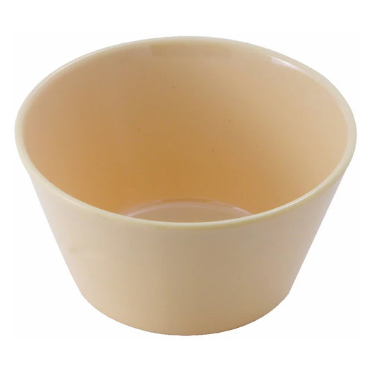 Winco MMB-8/MMB-8W, 8oz Tan/White   Melamine Bouillon Cups