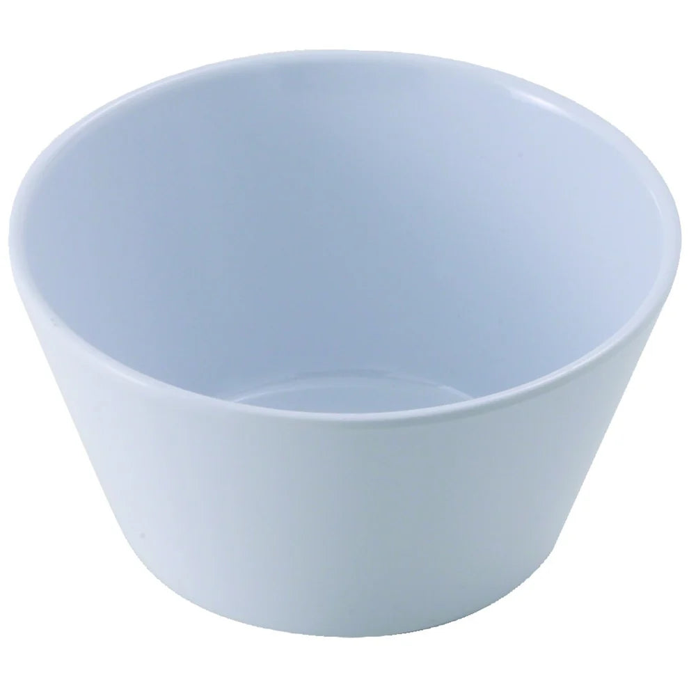 Winco MMB-8/MMB-8W, 8oz Tan/White   Melamine Bouillon Cups