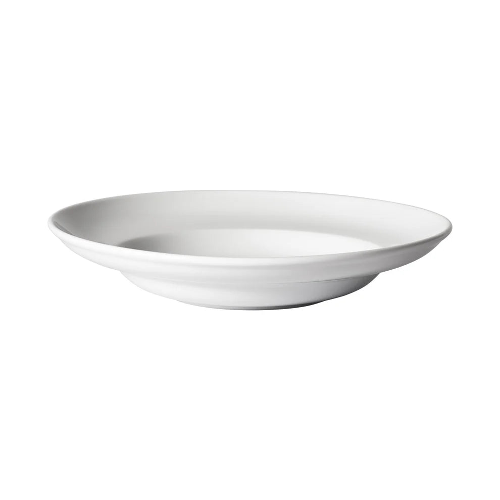 Winco MPB-10 to MPB-22, 10–22 oz Porcelain White Mediterranean Pasta Bowls, Sold by Case