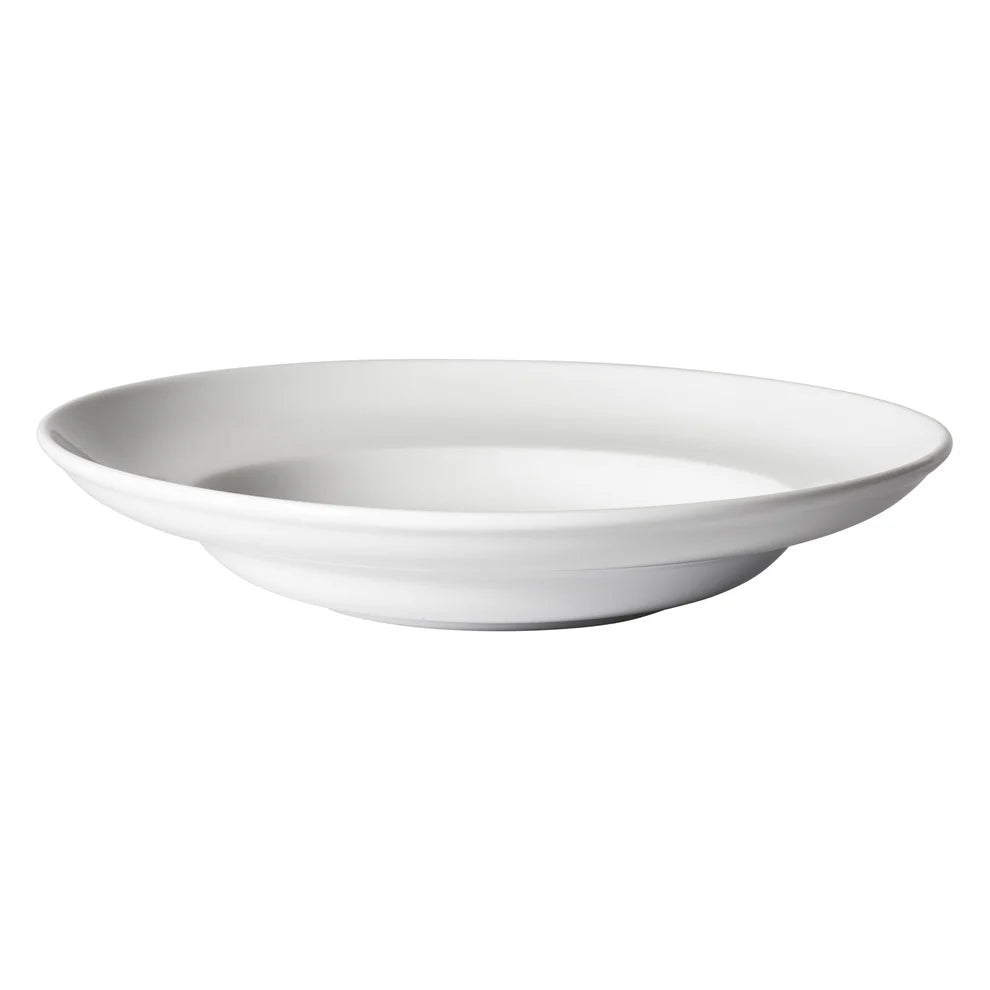 Winco MPB-10 to MPB-22, 10–22 oz Porcelain White Mediterranean Pasta Bowls, Sold by Case