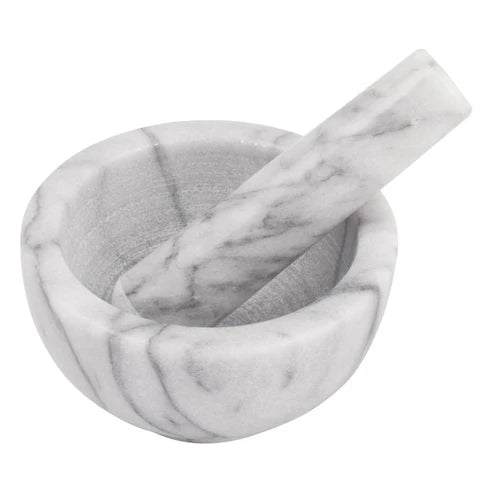 Winco MPS-42W, Marble Mortar and Pestle Set