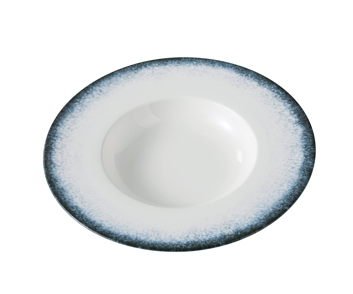 Yanco Pasta Bowl MR-411 offers a refined presentation for pasta, risotto, or grain-based dishes. With its wide 11 1/4" profile and 12 oz depth, it strikes a balance between elegance and functionality. The signature midnight blue rim adds visual appeal, making it a stylish addition to modern restaurant tables, catered events, or home dining.