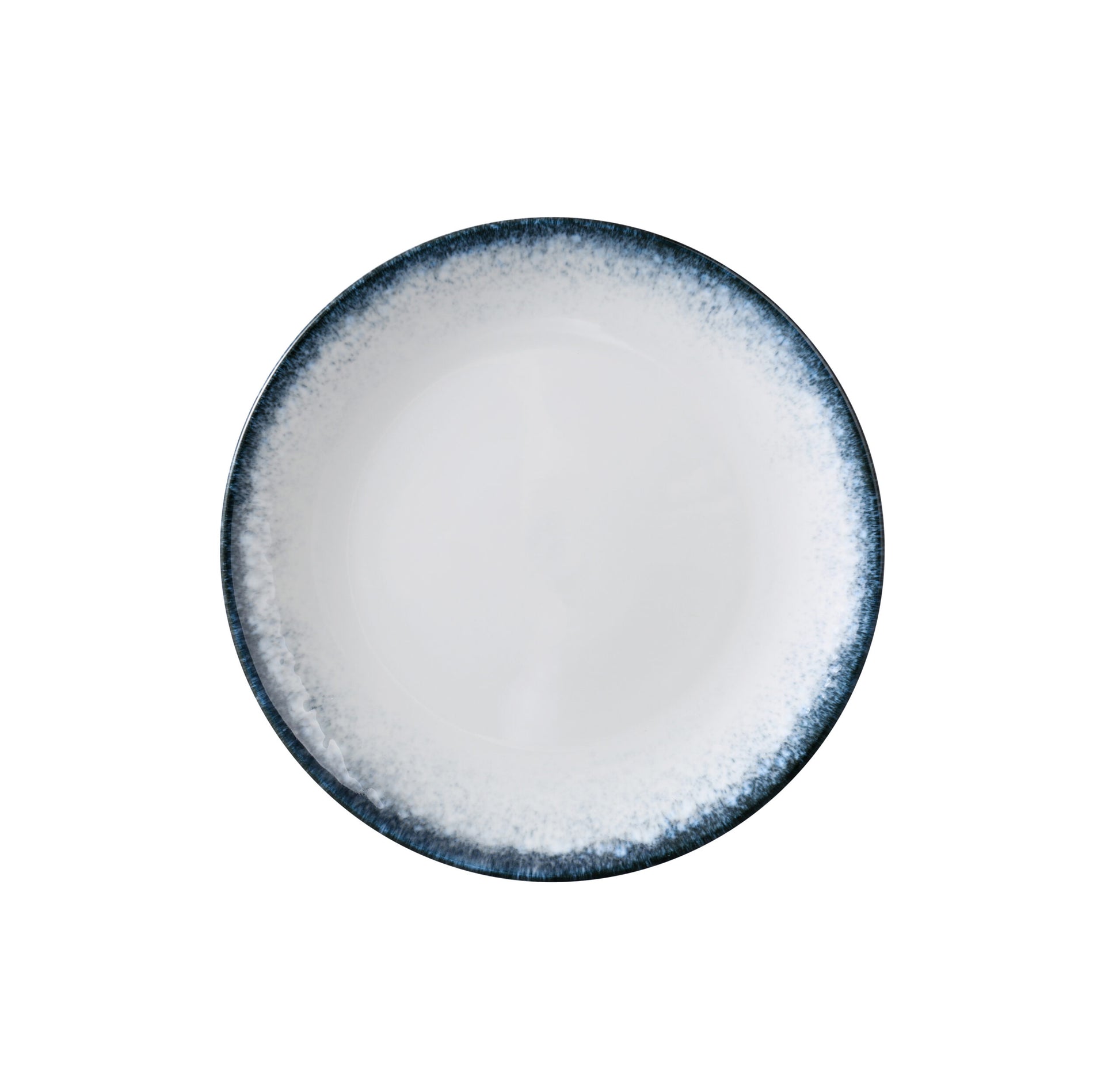 Yanco Coupe Round Plate PR-706 offers a sleek and contemporary presentation for bread, butter, or small appetizers. Its clean white surface, framed with a bold midnight blue rim, adds a stylish accent to casual and upscale dining settings alike. Crafted from durable porcelain, it’s a reliable choice for high-volume environments.