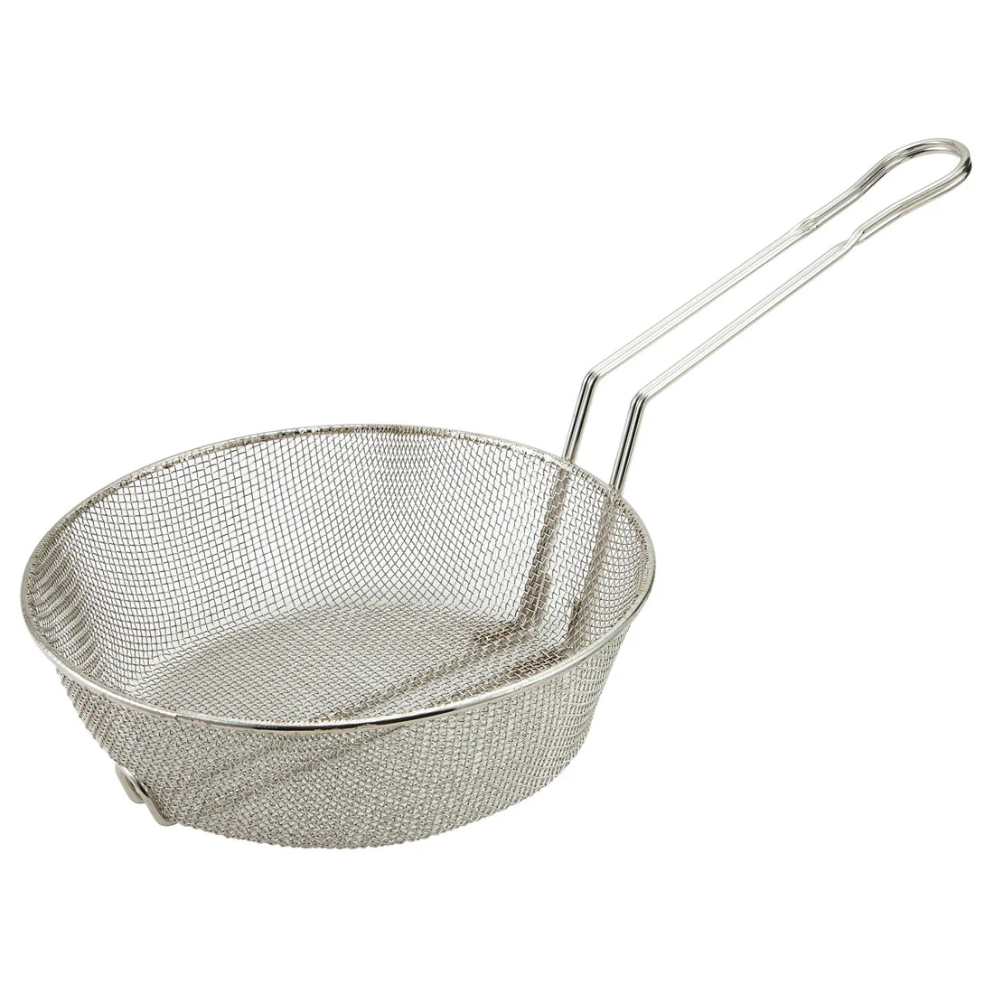 Winco MSB-08 to 12M, 8-12" Nickel Plated Diff Mesh Culinary Basket, EA