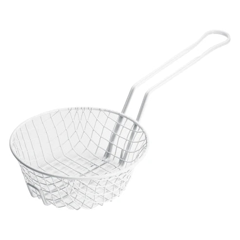 Winco MSBW-08 to 12M, 8-12" White, Coarse/Med Mesh Breading Basket, EA