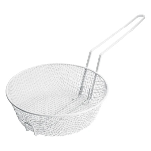 Winco MSBW-08 to 12M, 8-12" White, Coarse/Med Mesh Breading Basket, EA