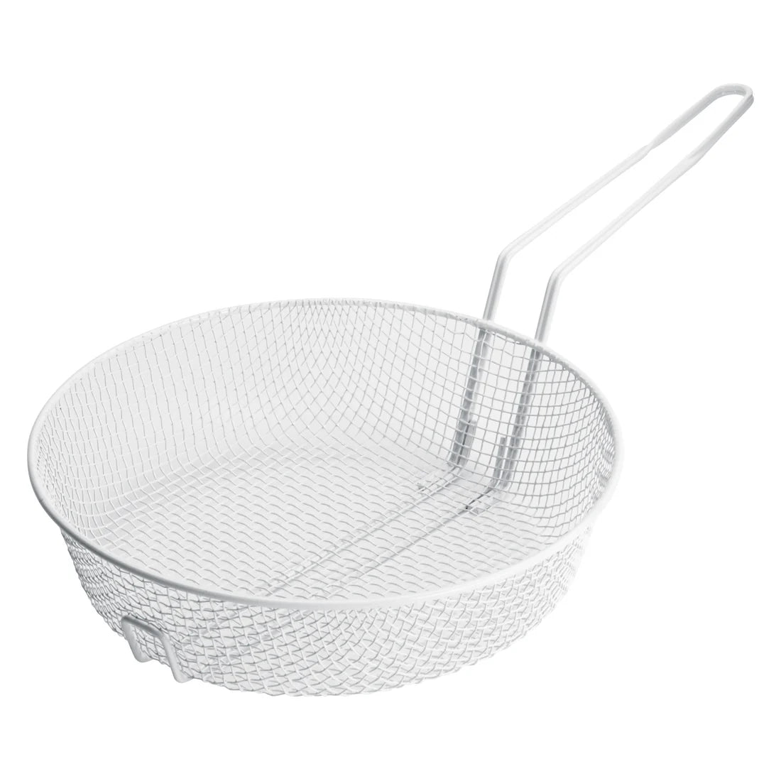 Winco MSBW-08 to 12M, 8-12" White, Coarse/Med Mesh Breading Basket, EA