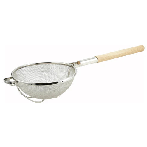 Winco MST-1010D/14D, 10.5-14" Reinforced Nickel Mesh Strainers, EA