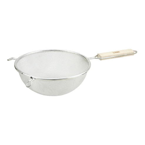 Winco MSTF-10S/8S, 6-1/4 to 10-1/4" Fine Tin Single Mesh Strainer, EA