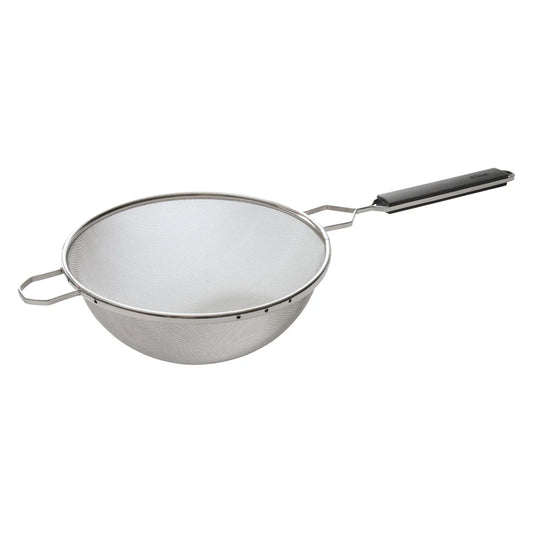 Winco MSTP-8SM to MSTP-10SM, 6.25"-10.25", SS Hdl Med Mesh Strainers