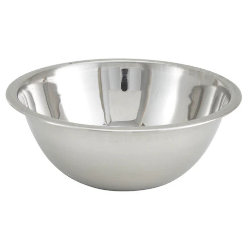 Winco MXBT-1300Q to 800Q, 0.75-20qt True Capacity S/S Mixing Bowls, EA