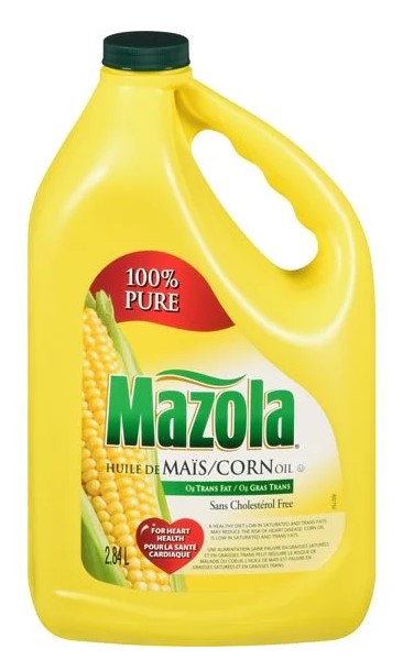 Mazola Canola Oil in a 2.84 L bottle