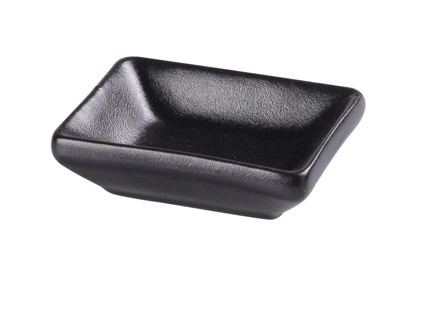 Yanco Sauce Dish NB-4030 brings understated elegance to the table. Made from durable porcelain, it features a speckled black finish accented with a colored rim. This compact dish is ideal for serving dipping sauces, condiments, or small accompaniments, making it a refined addition to both casual and formal settings.
