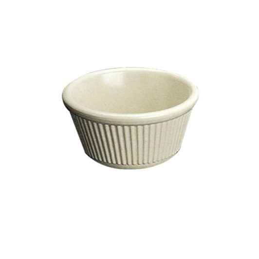 Yanco Fluted Ramekin NB-509B is a great way to add a touch of elegance to your dining table. This can be used for a variety of dishes like desserts and appetizers. This product has a two-ounce capacity, perfect for creating eye-catching dishes.